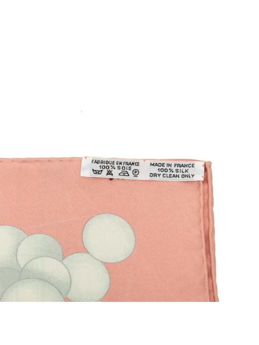 Hermes Carre 90 la Musique Des Spheres Music Played by Scarf Pink Multicolor